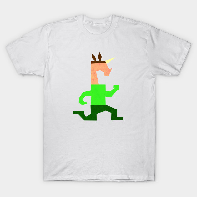 Pitfall Unicorn T-Shirt-TOZ